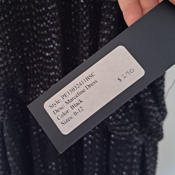 Marceline Black Beaded Gown by PARKER BLACK - Picture 5 of 6